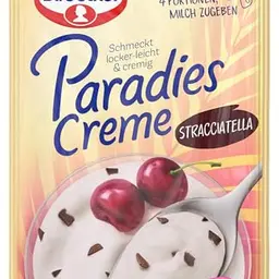 Dr. Oetker Paradies Creme Stracciatella, 12er Pack (12 x 66 g)