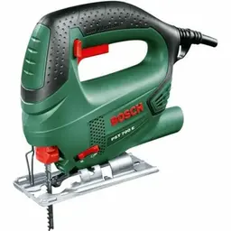 Bosch PST 700 E Stichsäge mit Koffer und Sägeblatt, 500 Watt