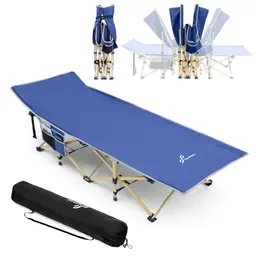 Sportneer Klappbares Feldbett XXL für Camping – 71cm, bis 204 kg, mit Tragetasche