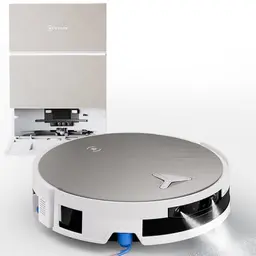 ECOVACS X12 PRO Omni Saugroboter mit Wischfunktion, 22.000 Pa, PowerBoost, OZMO Roller 3.0, AIVI 3D 4.0 – Weiß