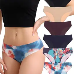 Aijolen Damen Nahtlose Hipsters Slips Bequeme Unterwäsche im Mehrpack S-XL