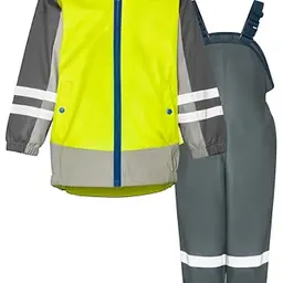 Playshoes Regen-Set 3-in-1 Regenjacke & Regenhose, Fleece-Futter