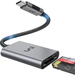 USB C SD Kartenleser für iPhone 15, Galaxy S, MacBook Pro/Air, iPad Pro/Air, Surface Book