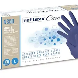 REFLEXX N350/L Nitrilhandschuhe, 100 Stück