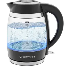 Chefman Wasserkocher 1,8L, 2200W, automatische Abschaltung, BPA-frei