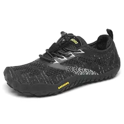 SAGUARO Kinder Barfußschuhe Atmungsaktive Traillaufschuhe für Jungen und Mädchen, Schwarz 29 EU