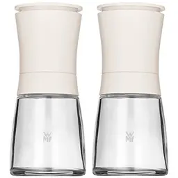 WMF Trend Mühlenset 2-tlg., Salz- und Pfeffermühle, weiß, mit Glasbehälter