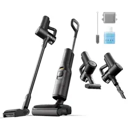 Roborock F25 Combo 5-in-1 Akku Staubsauger für Tierhaare, Ultraleise, Hochtemperatur Selbstreinigung