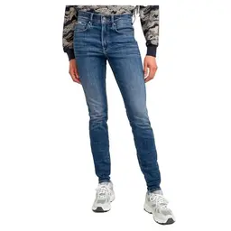 G-STAR Damen 3301 Skinny Jeans, Blau, Größe 29W / 32L