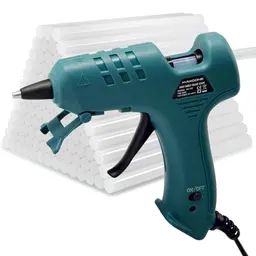 Feuerfeste 50W Heißklebepistole mit 80 Klebesticks für DIY und Reparaturen - MAXDONE