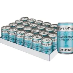FEVER-TREE Mediterranean Tonic Water mit natürlichen Aromen - 24 x 150ml