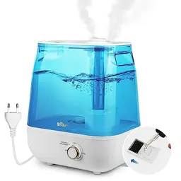 Bear 6L Luftbefeuchter mit Tragegriff und Aromatherapie, 360° Dampfdüse, ultraleise