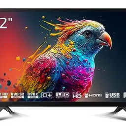 DYON Enter 22 Pro X2 55 cm (22 Zoll) Full-HD Fernseher mit Triple Tuner und USB-Media Player, Schwarz