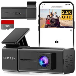 Veement 2,5K Dashcam mit WiFi, 32GB SD Karte, Parküberwachung, Nachtsicht & APP Steuerung