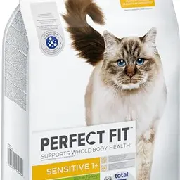 Perfect Fit Adult Trockenfutter für sensible Katzen ab 1 Jahr – Truthahn, 7 kg
