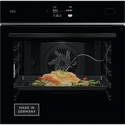 AEG Wifi Einbau-Dampfbackofen, Serie 8 mit Touch-Swipe-Display und App-Rezepten, Made in Germany