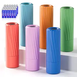 GEARLITE Mini LED Taschenlampe 6er Pack, wasserdicht, für Kinder, ideal zum Camping und Wandern