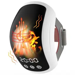 iKeener Knie Massagegerät mit Wärme und Vibration - Schnurlos, für Knieschmerzen und Steifheit