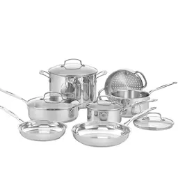 Cuisinart Chef’s Classic Edelstahl-Topf- und Pfannenset, 11-teilig