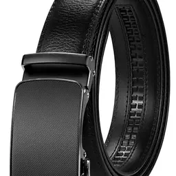 GSG SINCE 1998 Herren Gürtel 35mm Ledergürtel Automatik Ratsche für Anzug und Business