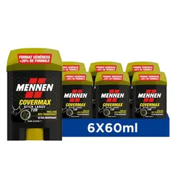 Mennen Covermax Anti-Schweiß für Herren, 72 Stunden Schutz, breiter Stick