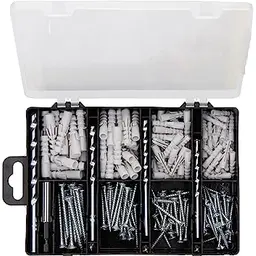 Bosch Befestigungs Set 173-tlg. - Dübel, Schrauben, Steinbohrer & Schrauberbits