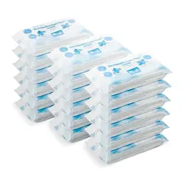 Amazon Ultra Sensitive Babyfeuchttücher 1080 Stück, unparfümiert, 18 Packungen