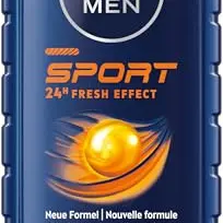 NIVEA MEN Sport Duschgel, pH-neutral, mit vitalisierendem Duft, erfrischend, für Körper, Gesicht & Haar (250 ml)