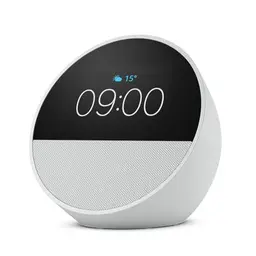 Amazon Echo Spot, smarter Wecker mit Alexa, Weiß