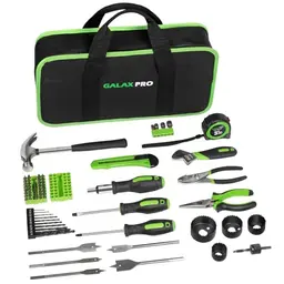 GALAX PRO 70-Teiliges Werkzeugset mit Aufbewahrungstasche für Heimwerker, Haus, Garage und Auto