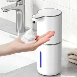 Automatischer Seifenspender 380ml - Wandmontage, USB Wiederaufladbar, IPX5 Wasserdicht für Bad & Küche