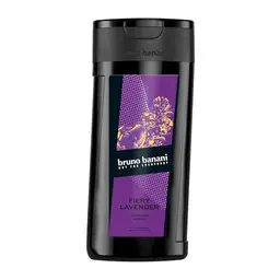 bruno banani Fiery Lavender 3-in-1-Duschgel für Herren, 250ml