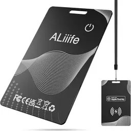 Air Tag Wallet Tracker - Smart Bluetooth Tracker für Schlüssel, Koffer, Katzen, Hunde und mehr (kompatibel mit iOS 14.5+)
