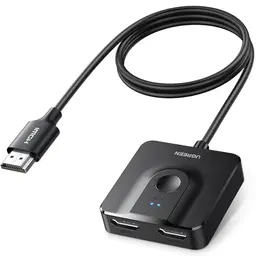 UGREEN HDMI Switch 4K 60Hz - Bidirektionaler Splitter für PS5, Xbox, TV, PC und Projektor