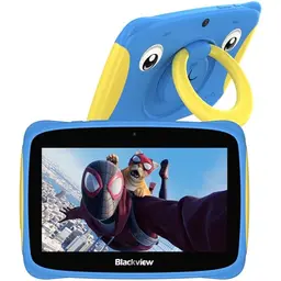 Blackview 7 Zoll Kinder Tablet – Android Lernspiele, 4GB RAM, 32GB ROM, WiFi, stoßfestes Gehäuse, mit Kindersicherung