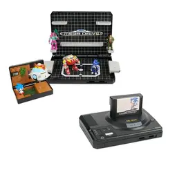SEGA Mega Drive Faltbare Retro-Konsole – Sonic Boss Bundle mit 4 Figuren & Sonic 1 Diorama