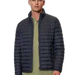 Marc O'Polo Herren Steppjacke Blau, XS