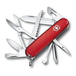 Victorinox Fieldmaster Taschenmesser mit 15 Funktionen, Swiss Made, rot