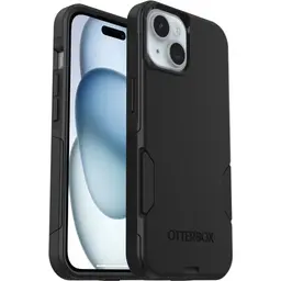 OtterBox Commuter Hülle für iPhone 17e, 16e, 15, 14, 13 – Sturzsicher, Schwarz, Militärstandard