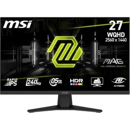 MSI MAG 274QF X24 27" WQHD Gaming Monitor - 240Hz, HDR Ready, FreeSync, Schwarz