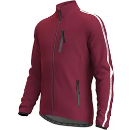 Lo.gas Herren Fahrradjacke - Winterjacke für Radfahrer, winddicht und atmungsaktiv