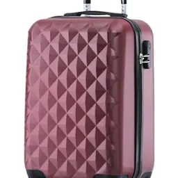 BEIBYE Zwillingsrollen Hartschale Trolley Set M-L-XL (Weinrot)