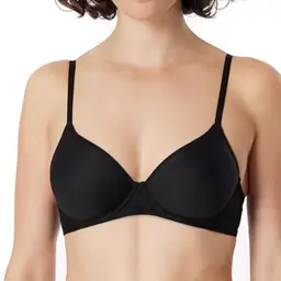 Schiesser Damen BH mit Spacer-Schale - schwarz, Größe 95B