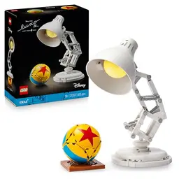 LEGO Ideas | Disney Pixar Set - Bauen Sie Ihre eigene Schreibtischlampe - Kreatives Spielzeug für Erwachsene - Geschenkidee 21357