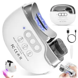 Automatischer Nagelknipser 3-in-1 mit Polierfunktion und LED-Licht für Hände und Füße, geeignet für Babys