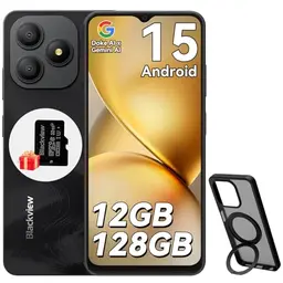 Blackview Wave 9C Smartphone, 12GB/128GB, 6.56", 5000mAh, IP54, 13MP Kamera, Ohne Vertrag