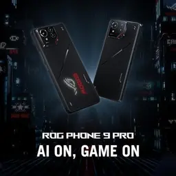 ASUS ROG Phone 9 Pro, Phantom Black, 16GB RAM, 512GB, Snapdragon 8 Elite, 6,78” AMOLED, 50 MP Kamera