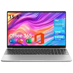 Jumper 15,6 Zoll Laptop mit 12 GB RAM und 640 GB Speicher, inklusive Office 365