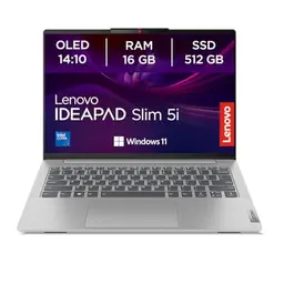 Lenovo IdeaPad Slim 5i Laptop | 14" OLED Display | Intel Core i7 | 16GB RAM | 512GB SSD | Windows 11 | Luna Grau