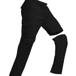BondiTrekk Outdoor Wanderhose für Herren - Atmungsaktive Zip-Off Trekkinghose für Sommer